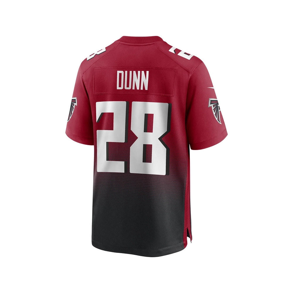 Mens Atlanta Falcons Warrick Dunn Red Retired Player Alternate Game Jersey