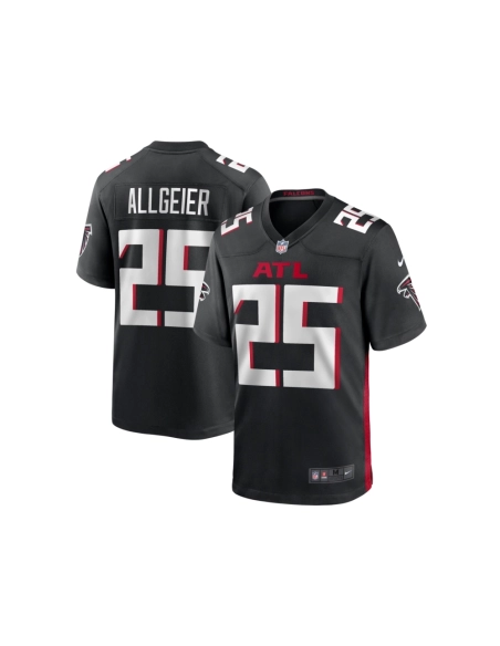 Mens Atlanta Falcons Tyler Allgeier Black Player Game Jersey