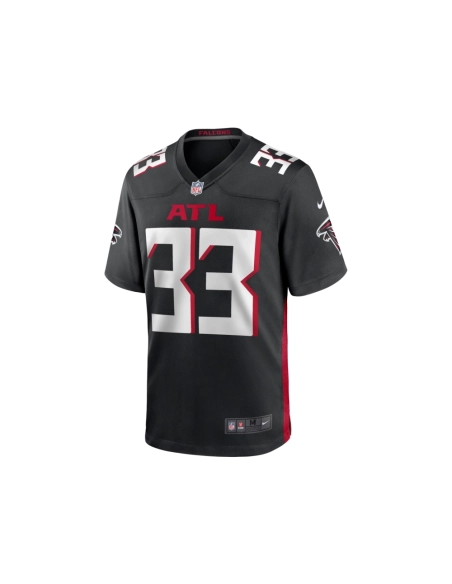 Mens Atlanta Falcons Tre Flowers Black Team Game Jersey