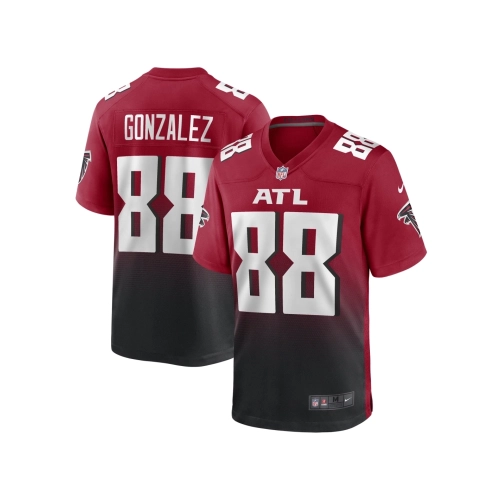 Mens Atlanta Falcons Tony Gonzalez Red Retired Player Alternate Game Jersey