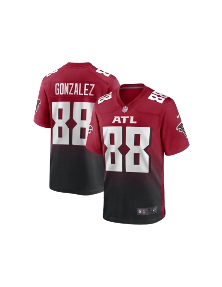 Mens Atlanta Falcons Tony Gonzalez Red Retired Player Alternate Game Jersey