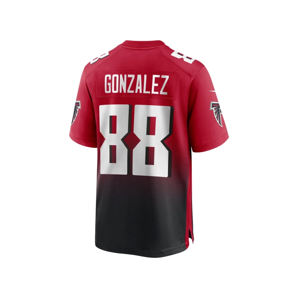 Mens Atlanta Falcons Tony Gonzalez Red Retired Player Alternate Game Jersey