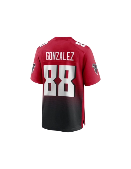 Mens Atlanta Falcons Tony Gonzalez Red Retired Player Alternate Game Jersey