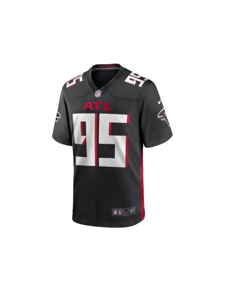 Mens Atlanta Falcons TaQuon Graham Black Game Jersey