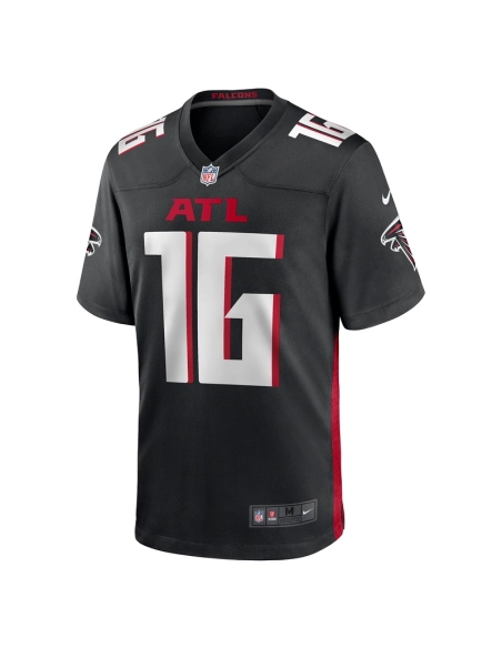 Mens Atlanta Falcons Scotty Miller Black Game Player Jersey