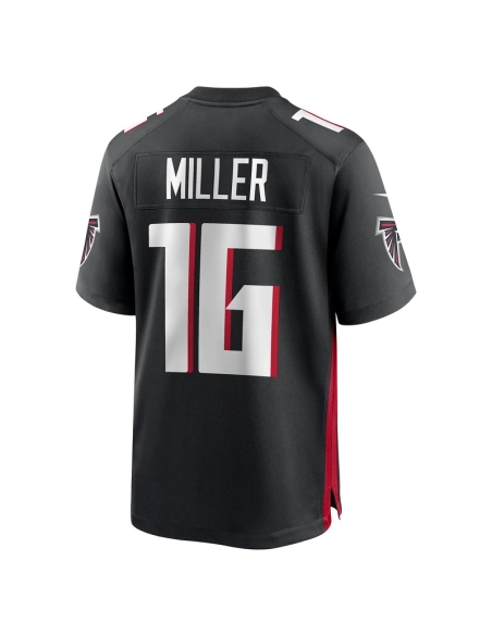 Mens Atlanta Falcons Scotty Miller Black Game Player Jersey