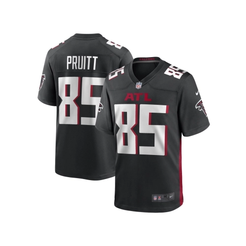 Mens Atlanta Falcons MyCole Pruitt Black Game Player Jersey