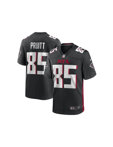 Mens Atlanta Falcons MyCole Pruitt Black Game Player Jersey