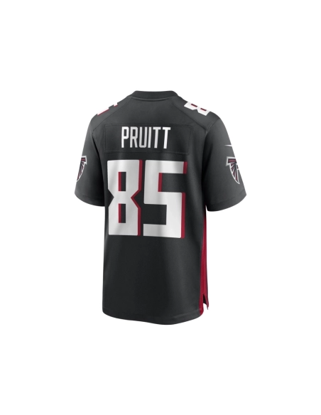 Mens Atlanta Falcons MyCole Pruitt Black Game Player Jersey