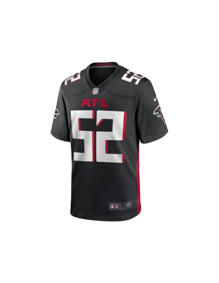 Mens Atlanta Falcons Milo Eifler Black Game Jersey