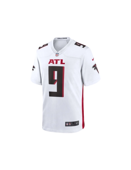 Mens Atlanta Falcons Michael Penix Jr. White Game Jersey