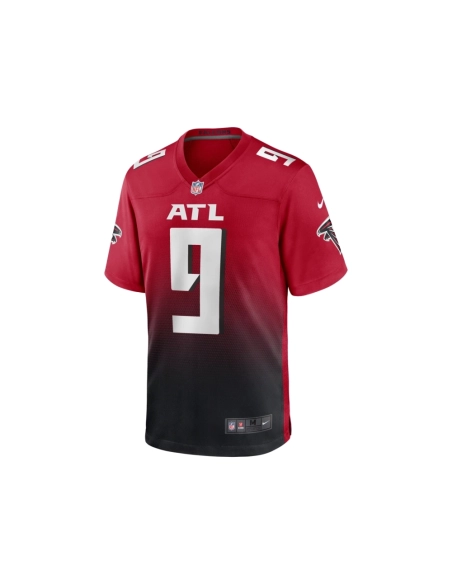 Mens Atlanta Falcons Michael Penix Jr. Red Alternate Game Jersey