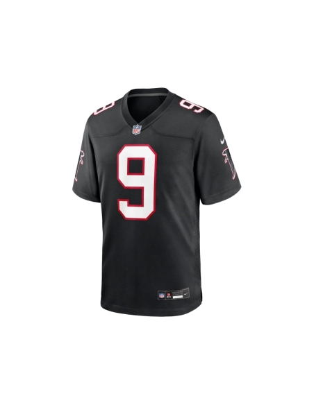 Mens Atlanta Falcons Michael Penix Jr. Black Throwback Game Jersey