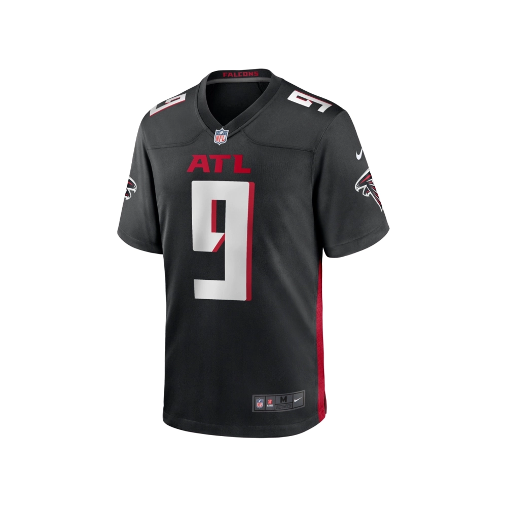 Mens Atlanta Falcons Michael Penix Jr. Black 2024 NFL Draft First Round Pick Player Game Jersey