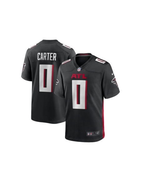 Mens Atlanta Falcons Lorenzo Carter Black Game Player Jersey