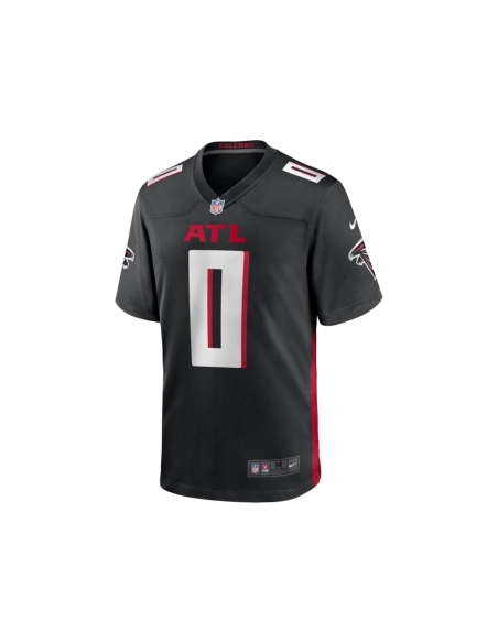 Mens Atlanta Falcons Lorenzo Carter Black Game Player Jersey