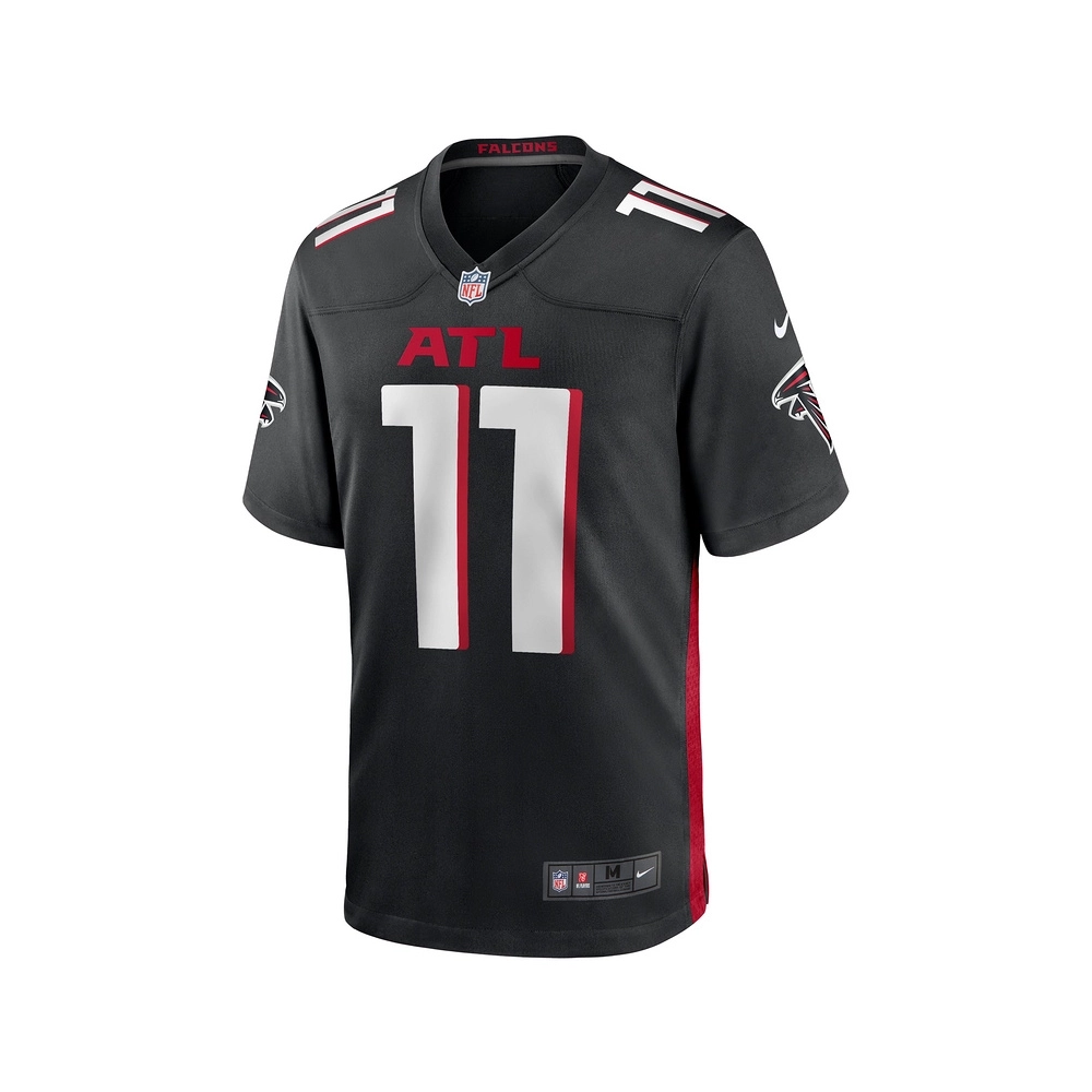 Mens Atlanta Falcons Logan Woodside Black Team Game Jersey