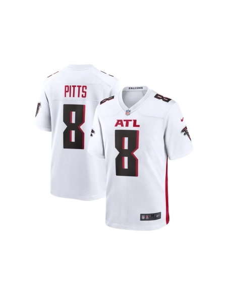 Mens Atlanta Falcons Kyle Pitts White Game Player Jersey