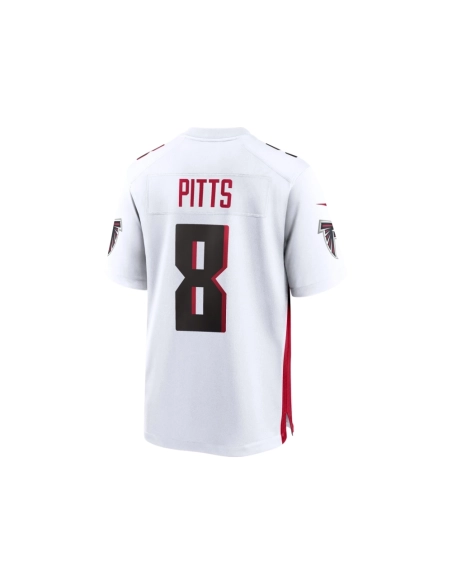 Mens Atlanta Falcons Kyle Pitts White Game Player Jersey