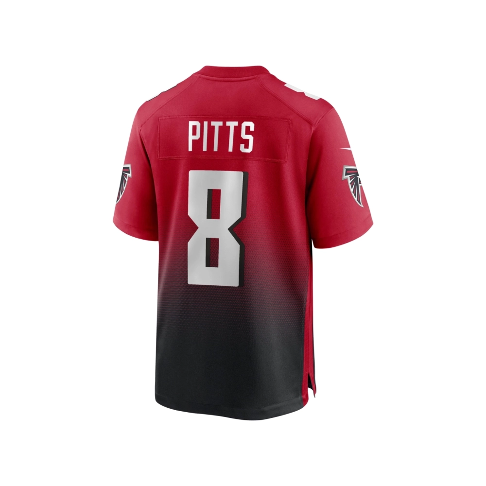 Mens Atlanta Falcons Kyle Pitts Red Alternate Game Jersey