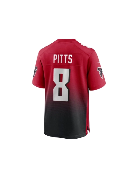 Mens Atlanta Falcons Kyle Pitts Red Alternate Game Jersey
