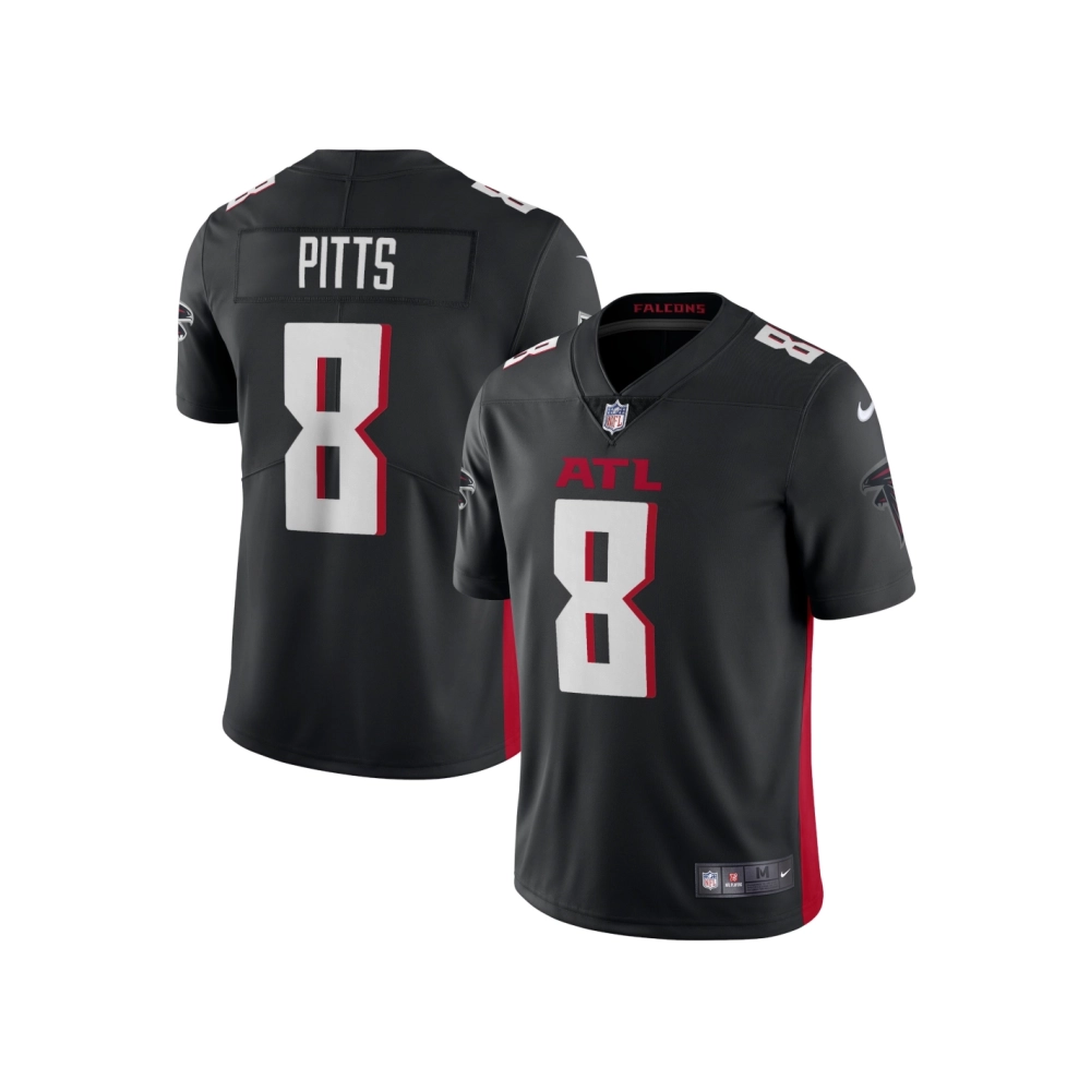 Mens Atlanta Falcons Kyle Pitts Black Vapor Limited Jersey