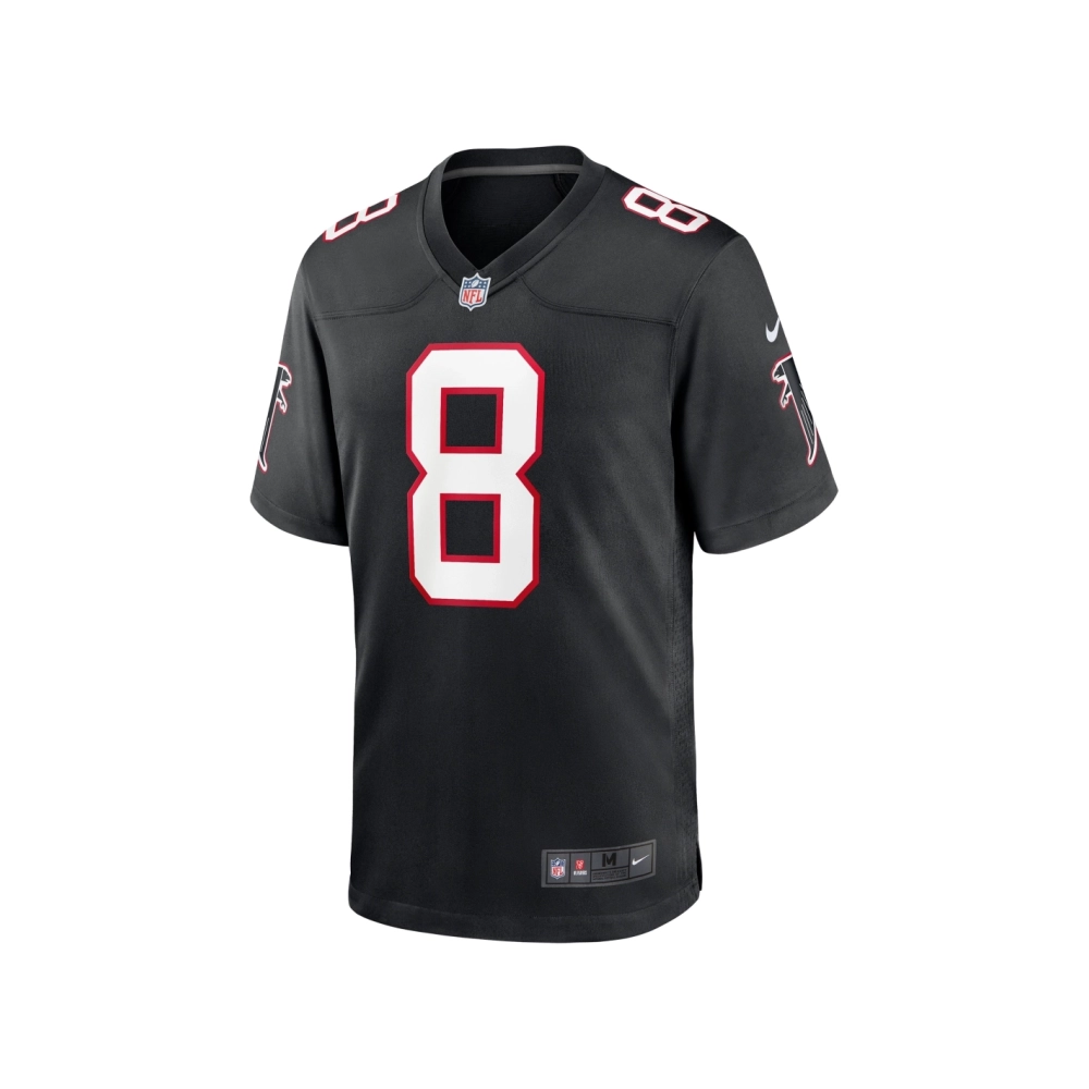 Mens Atlanta Falcons Kyle Pitts Black Player Game Jersey