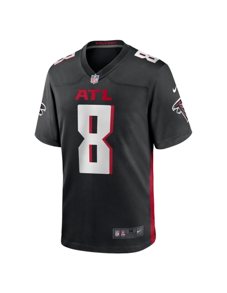 Mens Atlanta Falcons Kyle Pitts Black Game Jersey