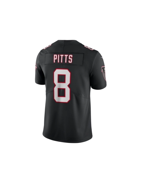 Mens Atlanta Falcons Kyle Pitts Black Alternate Vapor Limited Jersey