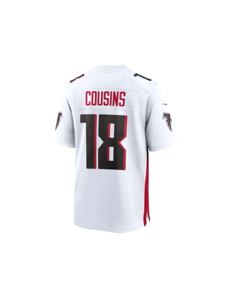 Mens Atlanta Falcons Kirk Cousins White Game Player Jersey