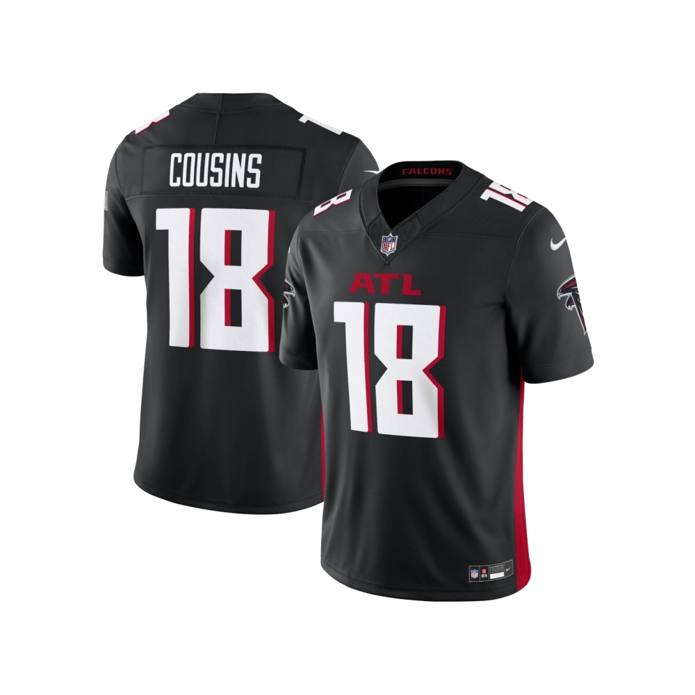Mens Atlanta Falcons Kirk Cousins Black Vapor F.U.S.E. Limited Jersey
