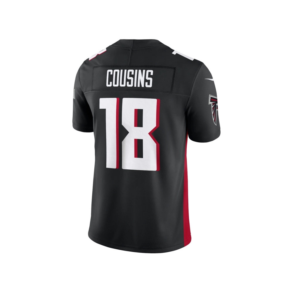 Mens Atlanta Falcons Kirk Cousins Black Vapor F.U.S.E. Limited Jersey