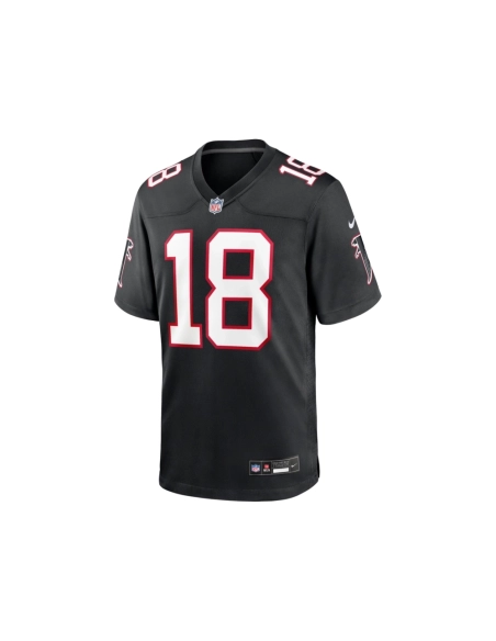 Mens Atlanta Falcons Kirk Cousins Black Alternate Game Player Jersey