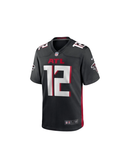 Mens Atlanta Falcons KhaDarel Hodge Black Game Jersey