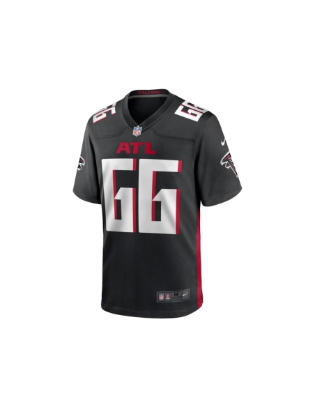 Mens Atlanta Falcons Joshua Miles Black Game Jersey