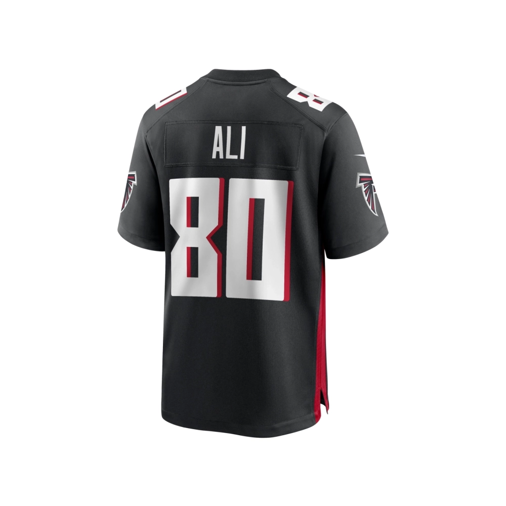 Mens Atlanta Falcons Josh Ali Black Team Game Jersey