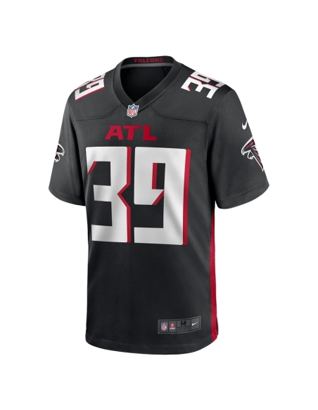 Mens Atlanta Falcons Jacob Saylors Black Game Jersey