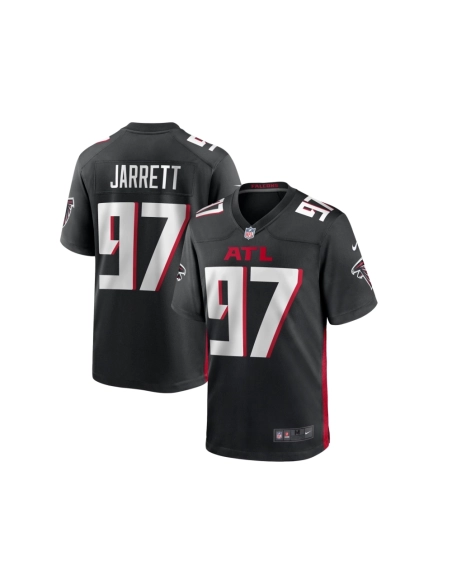 Mens Atlanta Falcons Grady Jarrett Black Game Player Jersey