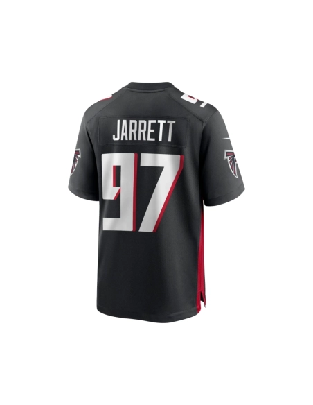 Mens Atlanta Falcons Grady Jarrett Black Game Player Jersey