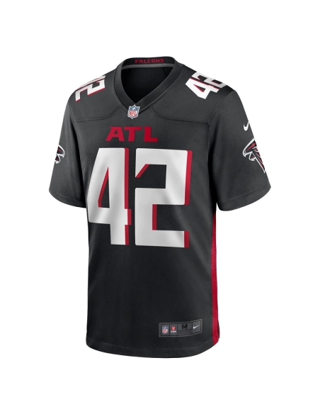 Mens Atlanta Falcons Godwin Igwebuike Black Game Jersey