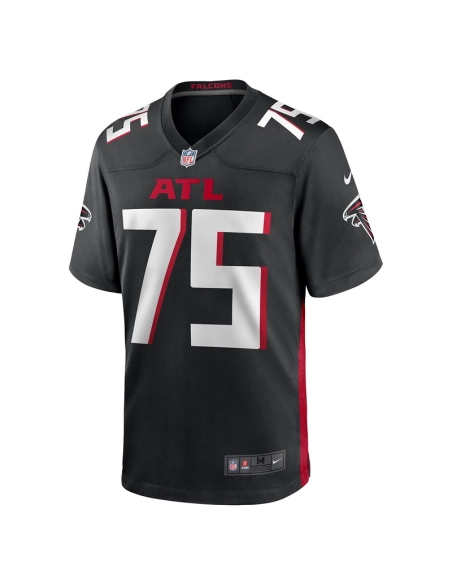 Mens Atlanta Falcons Eli Ankou Black Game Jersey