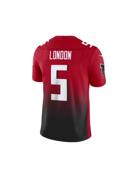 Mens Atlanta Falcons Drake London Red Vapor F.U.S.E. Limited Jersey