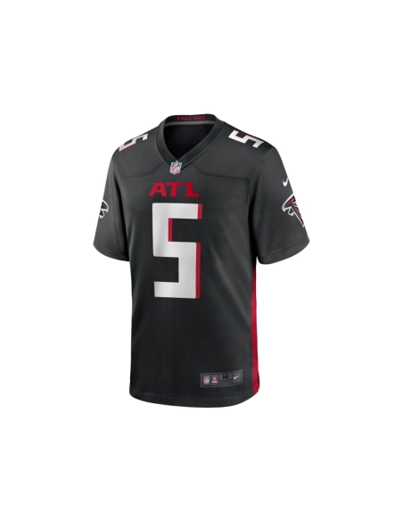Mens Atlanta Falcons Drake London Black Player Game Jersey