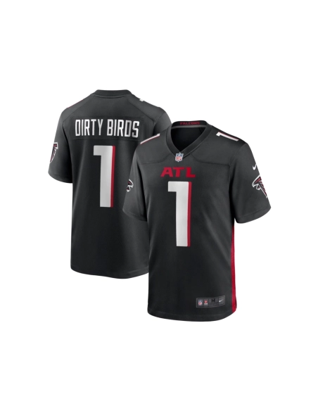 Mens Atlanta Falcons Dirty Birds Black Game Jersey