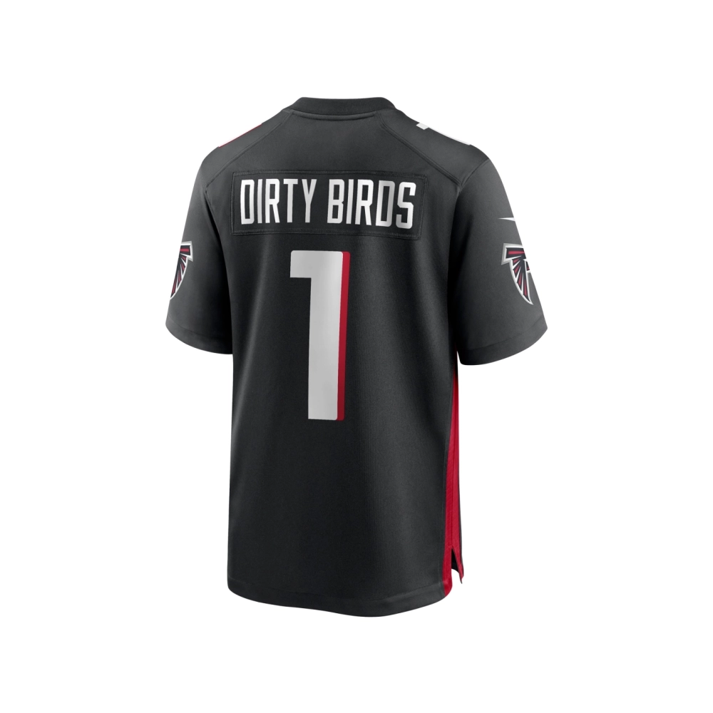 Mens Atlanta Falcons Dirty Birds Black Game Jersey