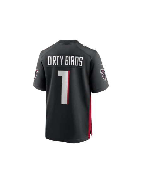 Mens Atlanta Falcons Dirty Birds Black Game Jersey