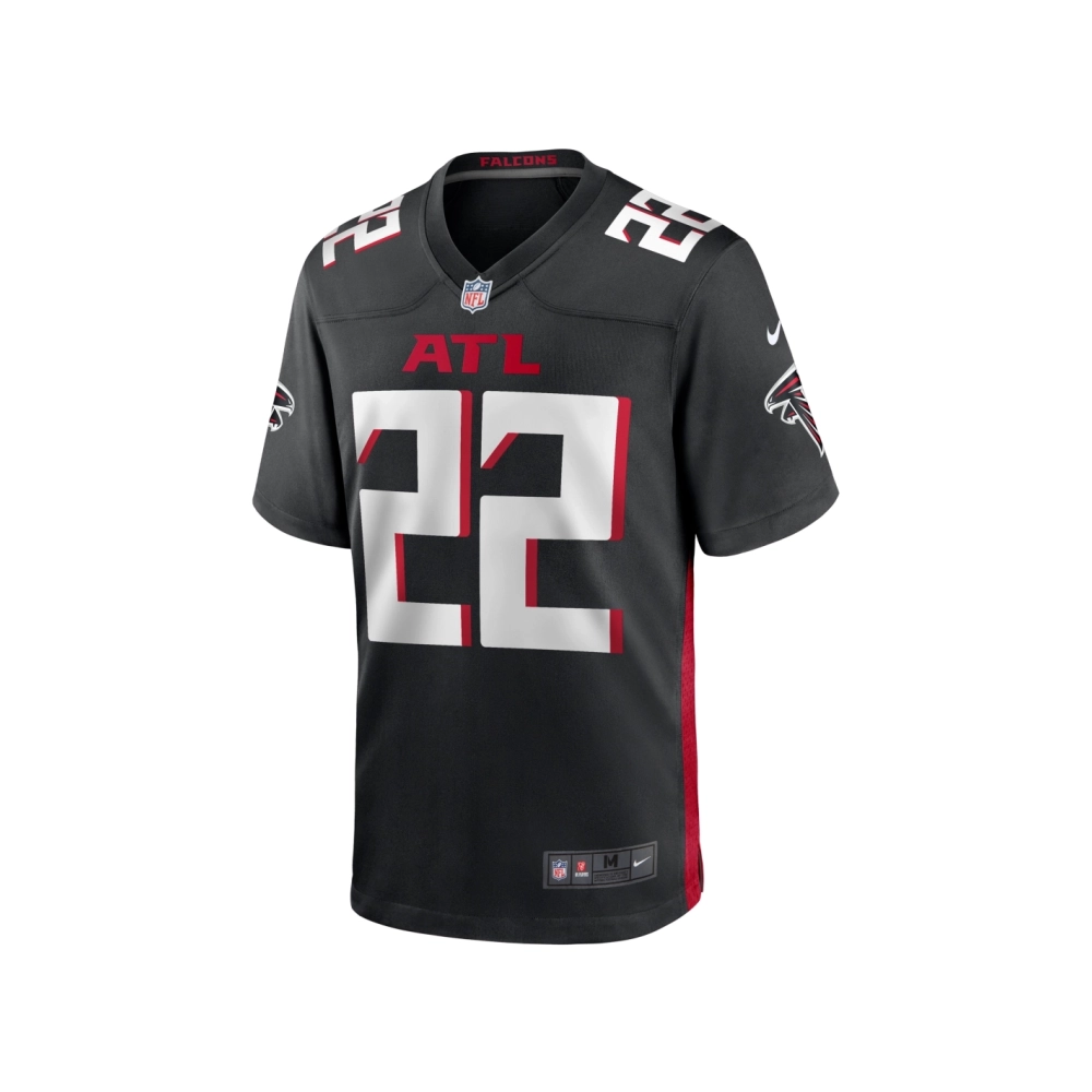 Mens Atlanta Falcons Cornell Armstrong Black Team Game Jersey