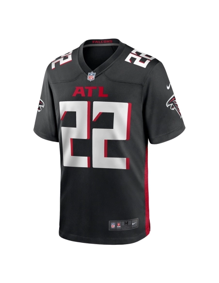 Mens Atlanta Falcons Cornell Armstrong Black Team Game Jersey