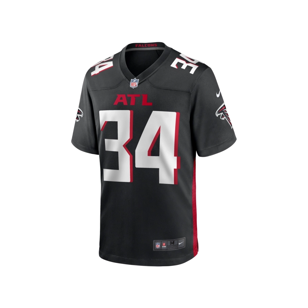 Mens Atlanta Falcons Clark Phillips III Black Team Game Jersey