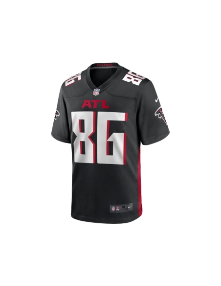 Mens Atlanta Falcons CJ Saunders Black Team Game Jersey